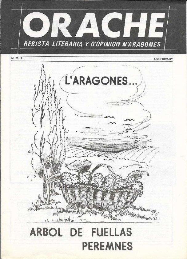 Portada de la segunda edición de la revista Orache.
