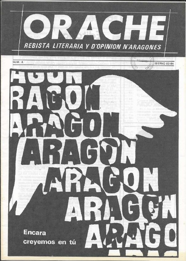 Portada de la cuarta edición de la revista Orache.
